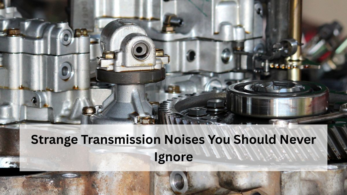 Strange Transmission Noises You Should Never Ignore