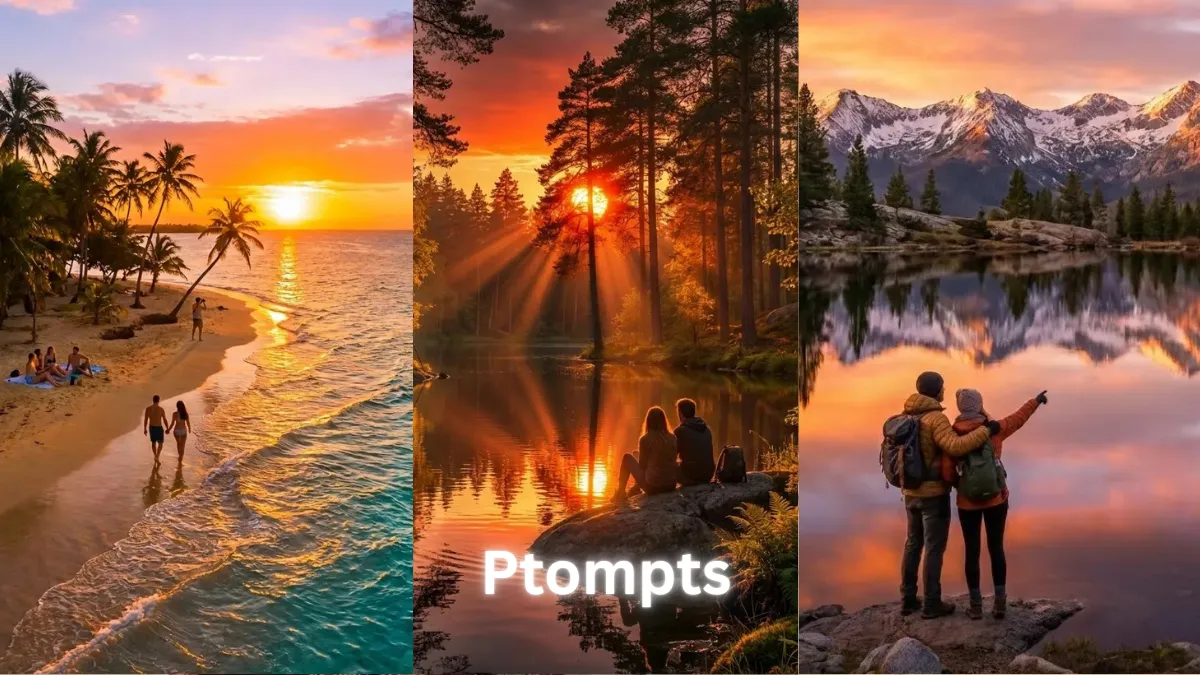 10 Trending Gemini Landscape Prompts for Sunset & Golden Hour Views