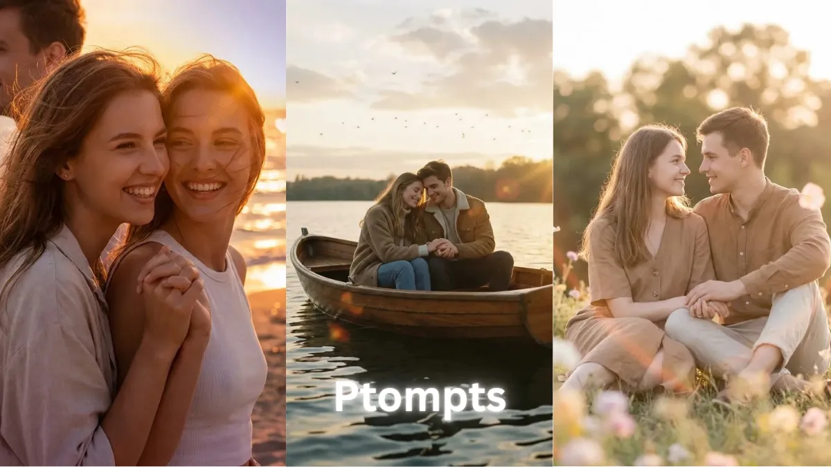 2026 Best Gemini AI Photo Editing Prompts for Boys & Girls Celebrating Love