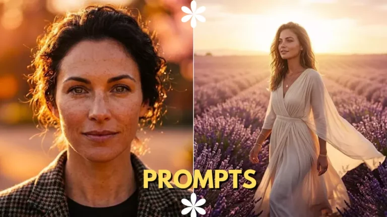 12 Google Gemini AI Photo Editing Prompts for Girls to Create Magical Lavender Field Cinematic Masterpieces
