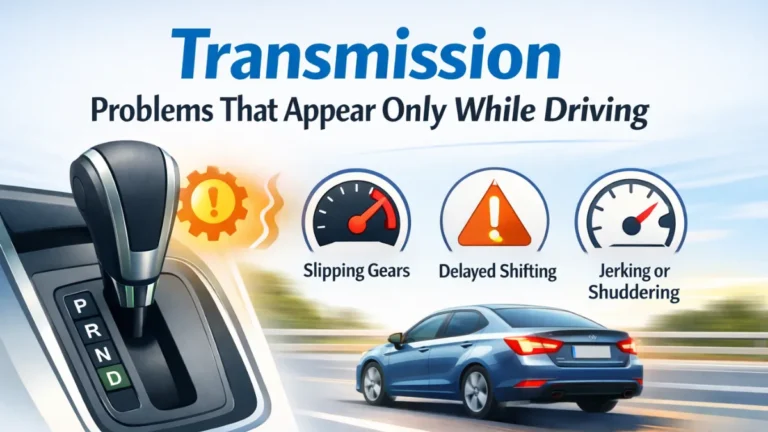 Transmission Problems That Appear Only While Driving