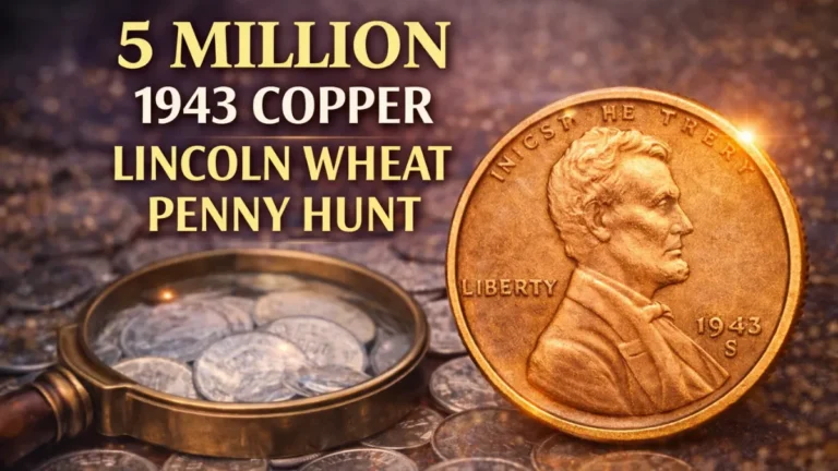 5 Million 1943 Copper Lincoln Wheat Penny Hunt