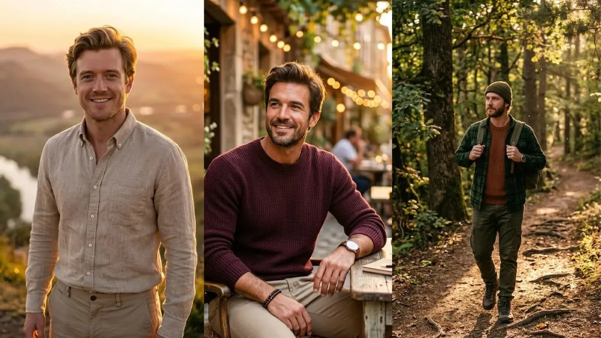 Pinterest Viral: 12 Gemini AI Prompts for Warm-Tone Aesthetic Men Portraits