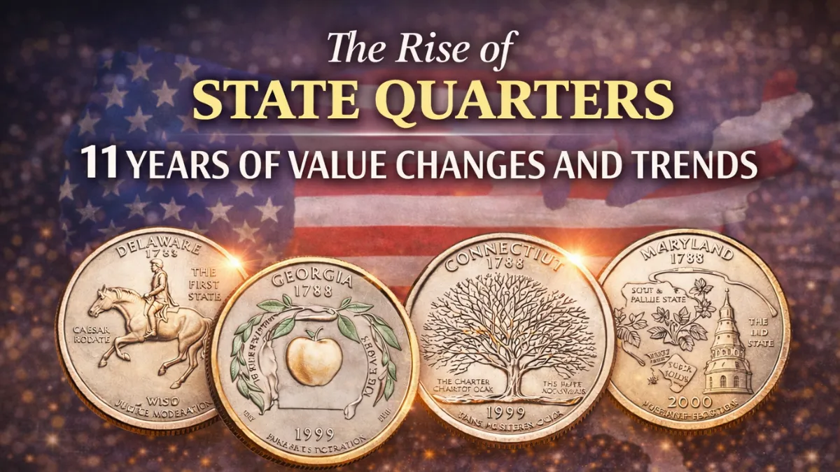 The Rise of State Quarters: 11 Years of Value Changes and Trends