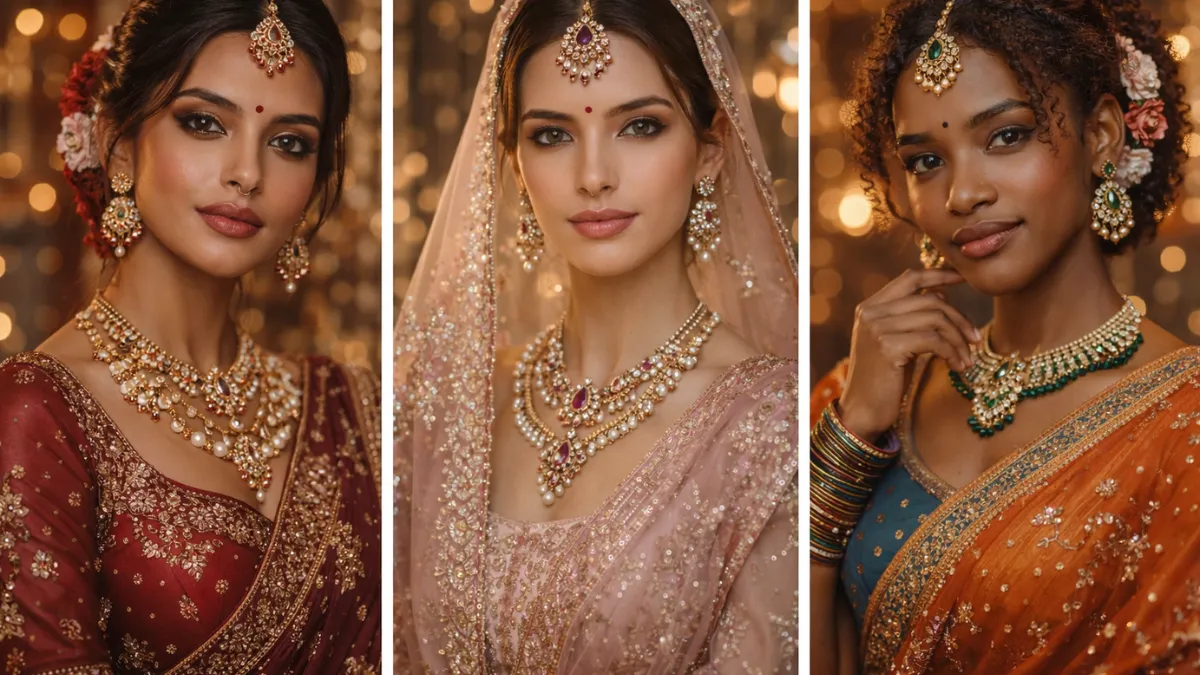 Traditional Indian Festive Look: Stunning Google Gemini Prompts for Girls