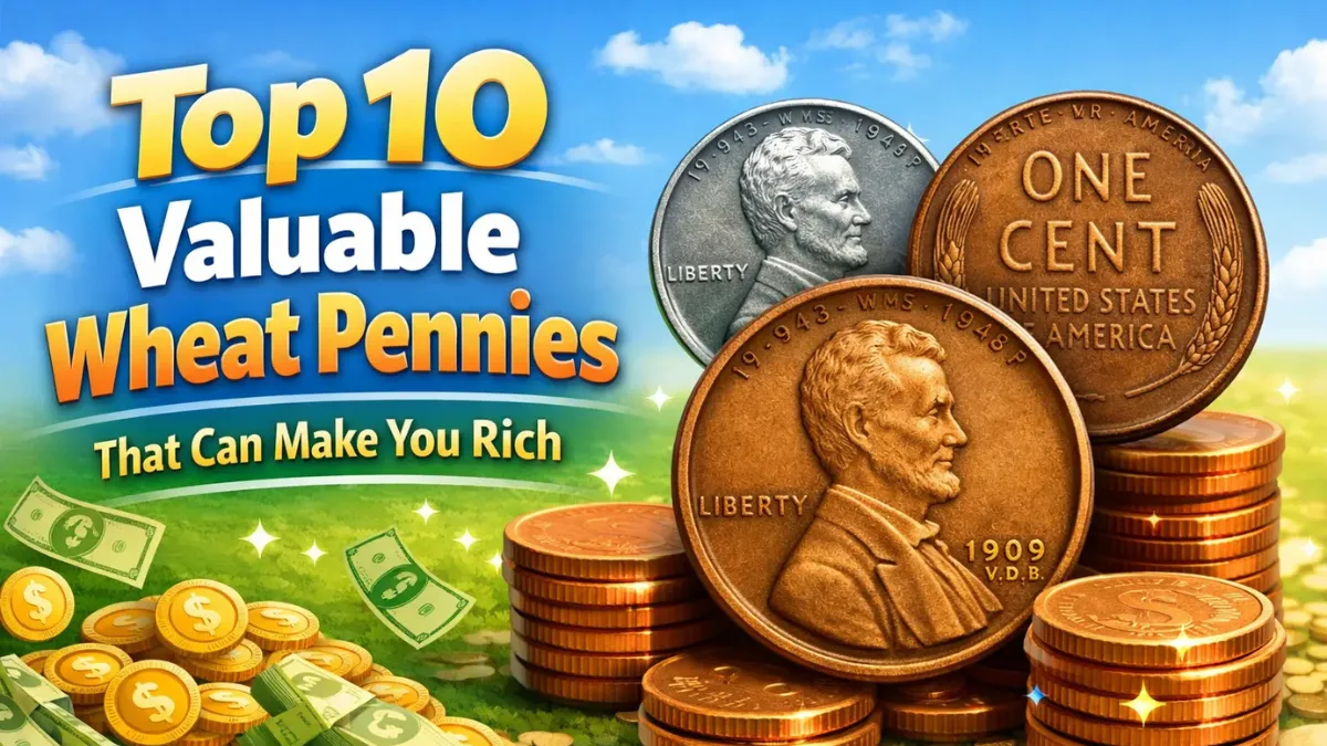 Top 10 Valuable Wheat Pennies That Can Make You Rich