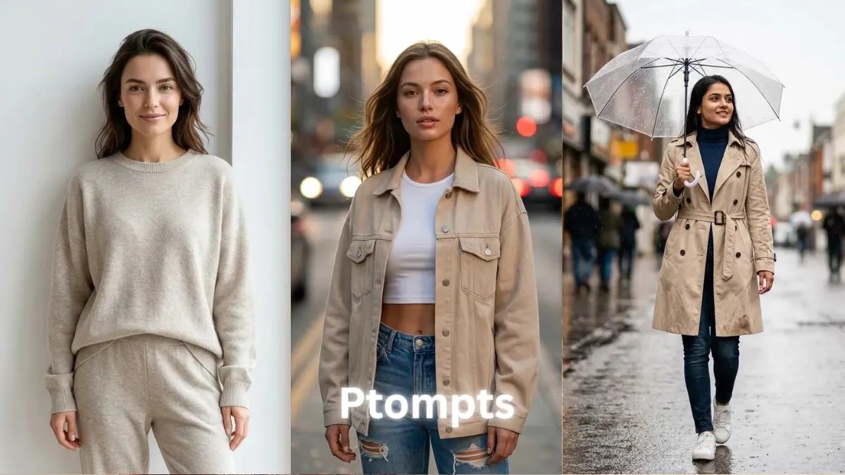 10 Viral AI Portrait Prompts for Realistic Fashionable Casual Girl Portraits in 4K HD